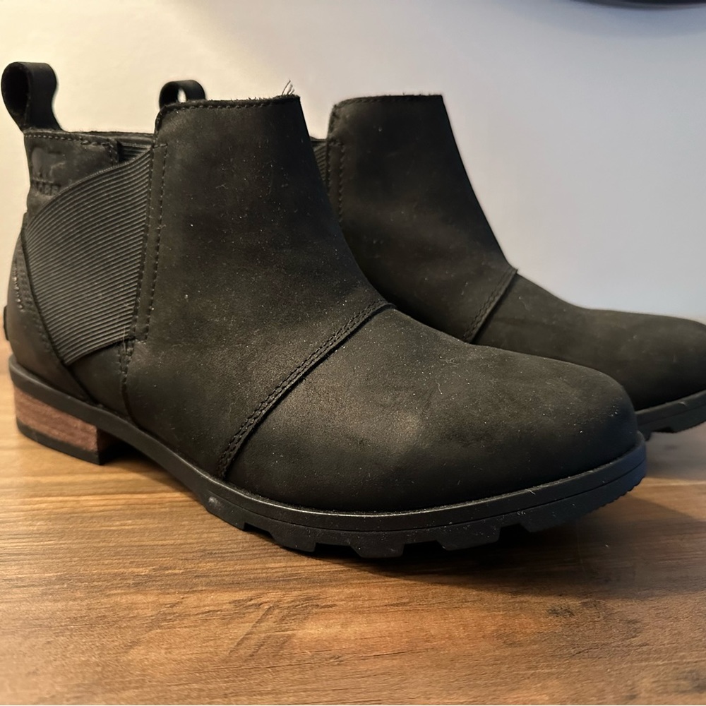 SOREL women’s ankle boots, black, size 7.5, New without Tags
